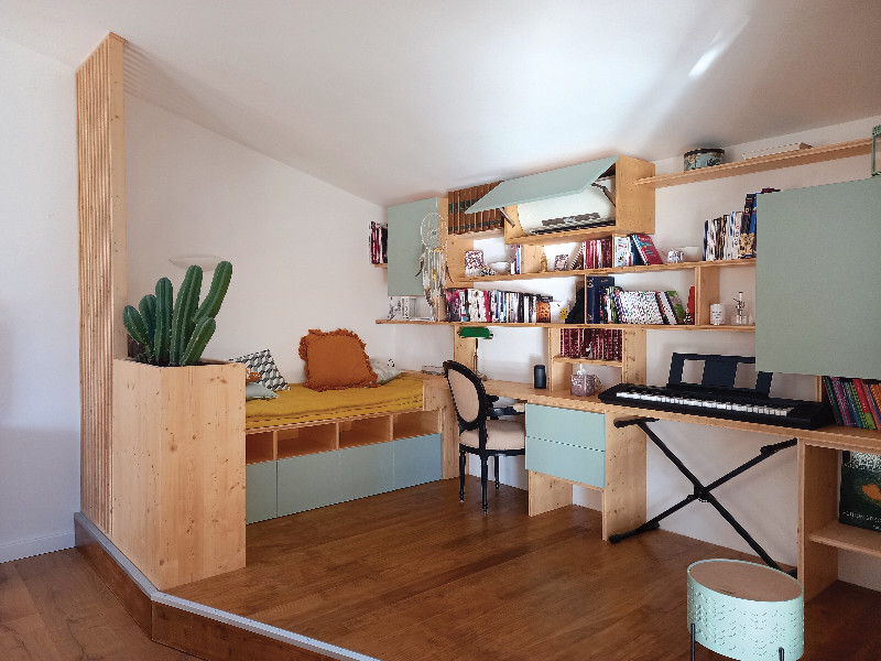 Aménagements sur mesure et décoration d'une villa au Pradet