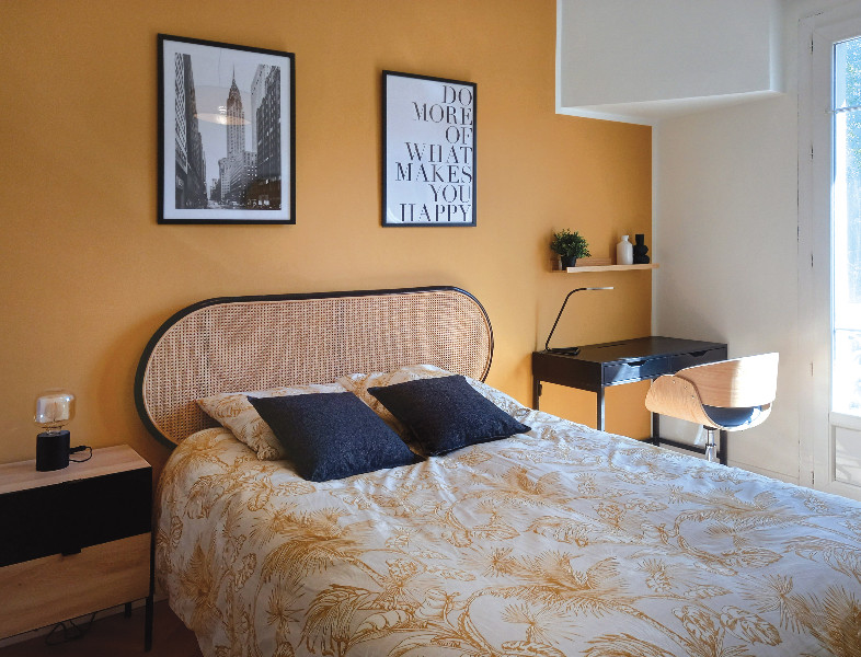 Rénovation totale et agencement d'une colocation étudiante clé en main à Toulon