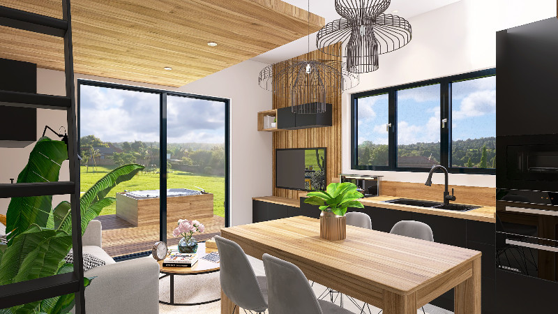 Aménagement et décoration d’un cabanon provençal de 20m2 à Pierrefeu-du-Var