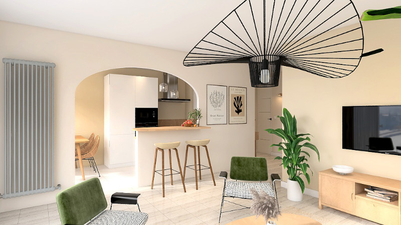 Rénovation totale clé en main d’un appartement  pour la location à Saint Mandrier