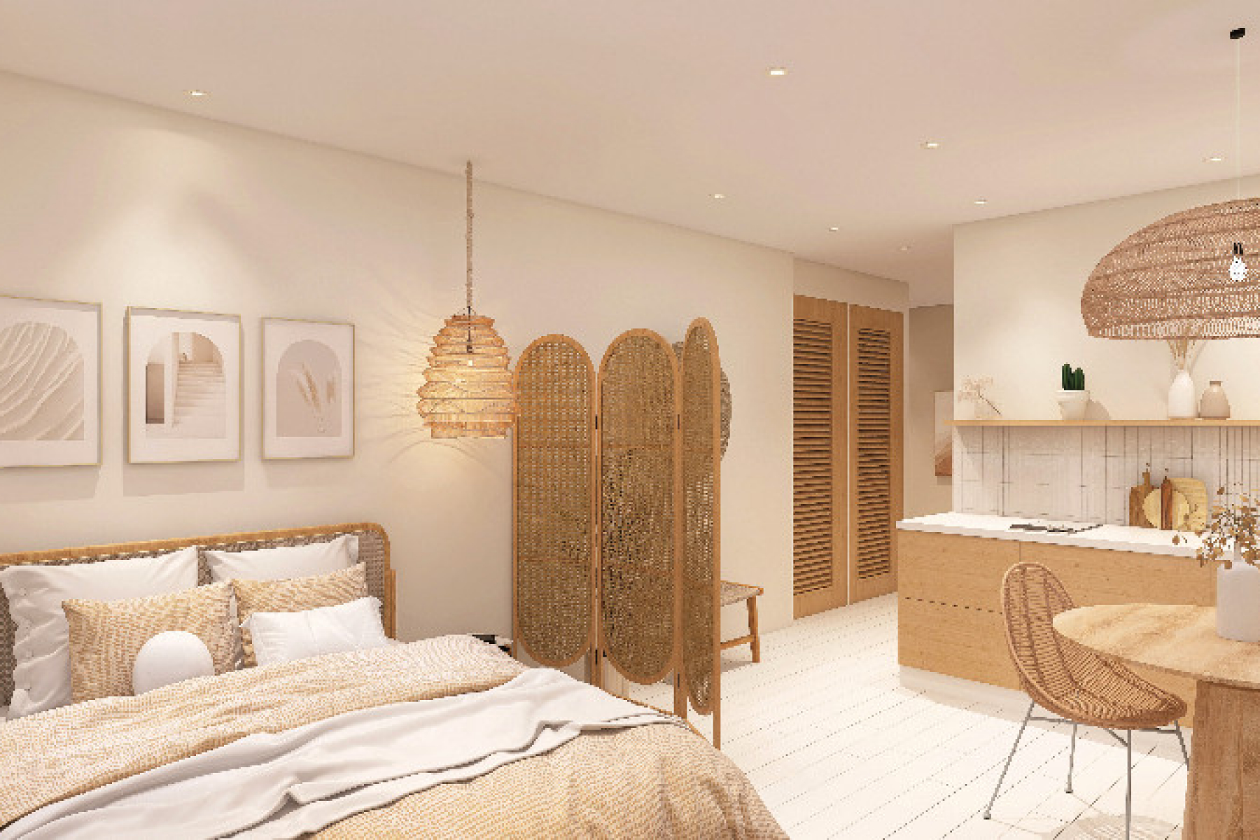 Agencement et décoration d'un appartement locatif à Toulon centre