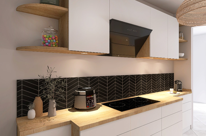 Rénovation et agencement d'une cuisine dans une villa à Toulon