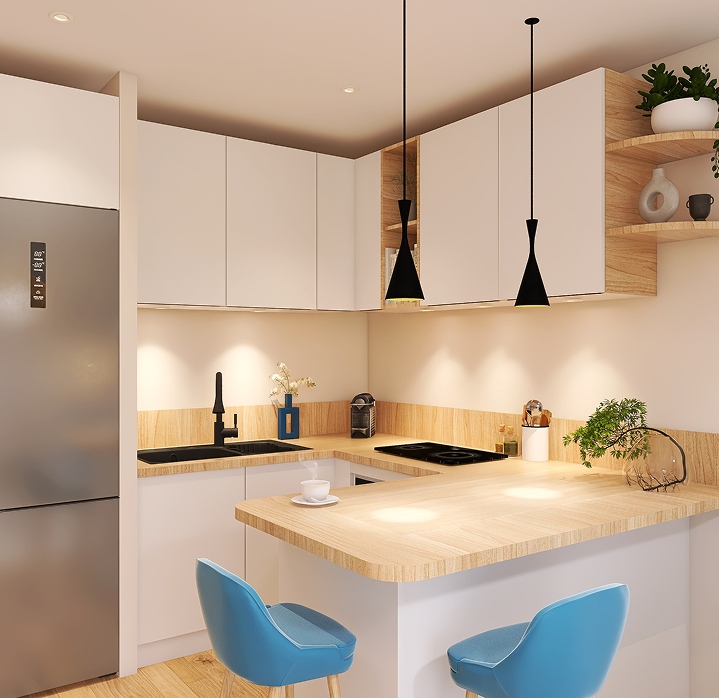 l'expertise d’une designer d’espace expérimentée